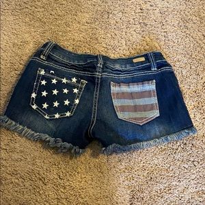 American flag shorts
